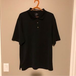 Grand Slam Black Golf Shirt in XL - Nice small ribbed effect on shirt